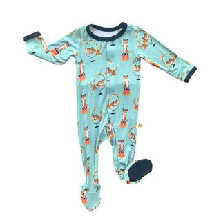 Bamboo Footie - Tiger Act Baby & Toddler Sleepwear