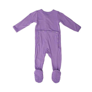 Girl's Bamboo Footie Sleeper - Orchid Kozi and Co.