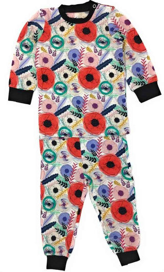 Kozi and Co Long Sleeve Girl's Pajama Set, Princess Poppy | Cozy Sleepies provide warmth and snugness for better sleep.