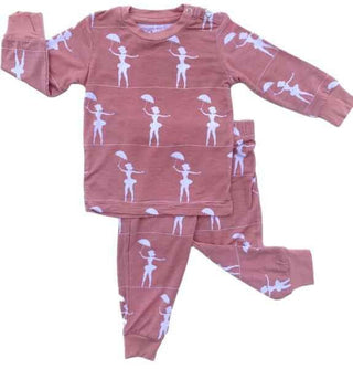 Bamboo Long Sleeve Pajama Sets -Tightrope Kozi and Co.