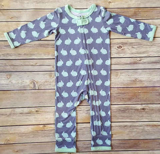 Print Bamboo Coverall Romper - Bunny Hop Baby & Toddler Sleepwear