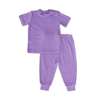 Kozi and Co Short Sleeve Girl's Pajama Set, Orchid | Cozy Sleepies provide warmth and snugness for better sleep.