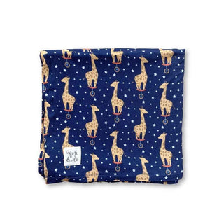 Swaddle Blanket - Midnight Giraffe Swaddling Blankets