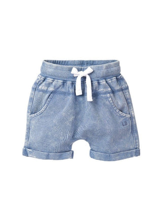 Little Bipsy Cotton Harem Short - Navy Wash | Baby Riddle