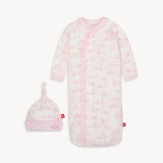 Modal Magnetic Layette Gown & Hat Set - Disney Sweeter Than Hunny