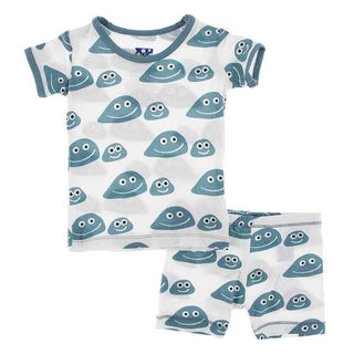 Natural Pet Rocks Pajama Set With Shorts | Cozy Sleepies provide warmth and snugness for better sleep.