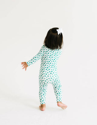 Bamboo Coverall with Zipper - Shamrock