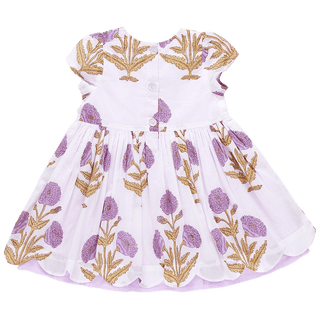 Pink Chicken Marisol Dress - Lavender Dandelion | Baby Riddle