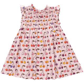 Pink Chicken Stevie Dress - Cloud Pink Cherry | Baby Riddle