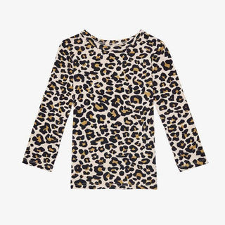 Posh Peanut Basic Loungewear - Lana Leopard Tan