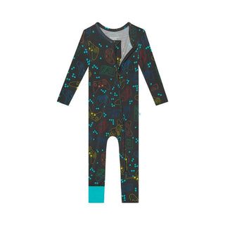 Posh Peanut Boy's Bamboo Convertible Footie Romper - Posh Player One 