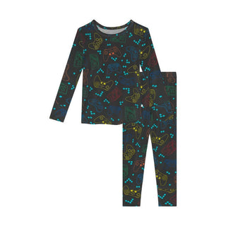 Boy's Bamboo Long Sleeve Pajama Set - Posh Player One Baby & Toddler Sleepwear