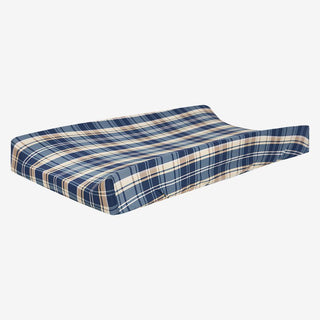 Posh Peanut Boys Changing Pad Cover, Joseph Plaid - One Size