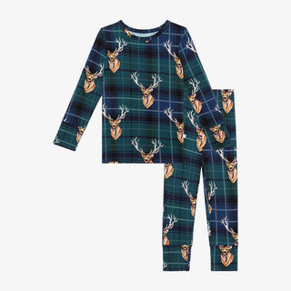 Posh Peanut Boys Long Sleeve Pajama Set, Beckford | These Sleepies provide comfort and delightful designs for joyful bedtimes.