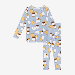 Posh Peanut Boys Long Sleeve Pajama Set, Marshal | These Sleepies provide comfort and delightful designs for joyful bedtimes.