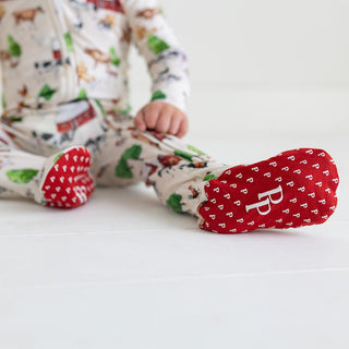 Bamboo Footie with Zipper - Nashville (Farming) Baby & Toddler Sleepwear