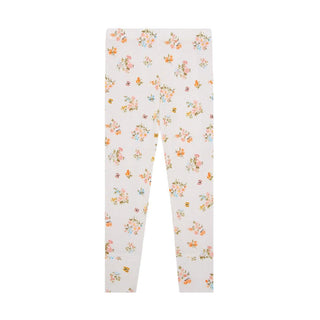 Girl's Bamboo Long Sleeve Pajama Set - Clemence (Floral) Posh Peanut