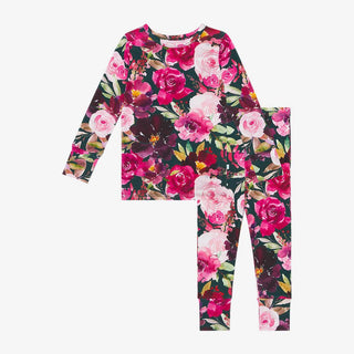 Posh Peanut Girls Long Sleeve Pajama Set, Zelda | These Sleepies provide comfort and delightful designs for joyful bedtimes.