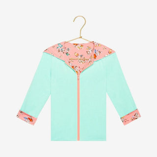 Girl's Bamboo Long Sleeve Reversible Jacket - Betty (Rabbits) Baby & Toddler Outerwear