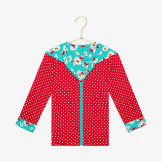 Girl's Bamboo Long Sleeve Reversible Jacket - Ladybug Baby & Toddler Outerwear