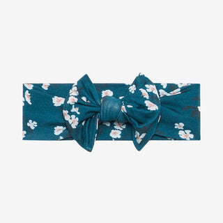 Infant Bamboo Headwrap with Bow, Adriana (Floral) Baby & Toddler Clothing Accessories