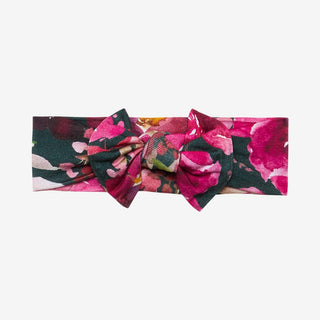 Posh Peanut Infant Headwrap with Bow, Zelda