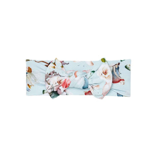 Bamboo Infant Swaddle and Headwrap Set - Melinda (Fairies) Swaddling Blankets Posh Peanut Size: One Size