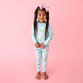 Bamboo Long Sleeve Pajama Set - Donuts Baby & Toddler Sleepwear