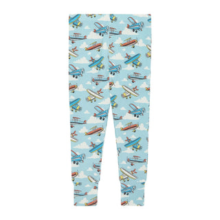 Bamboo Long Sleeve Pajama Set - Posh Planes