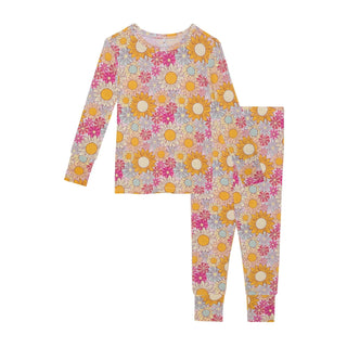 Bamboo Long Sleeve Pajama Set - Rosalinda (Floral)