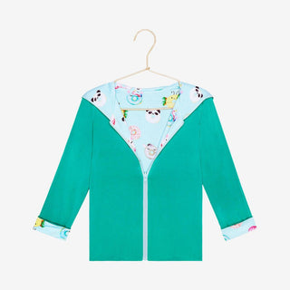 Posh Peanut Long Sleeve Reversible Jacket - Donuts