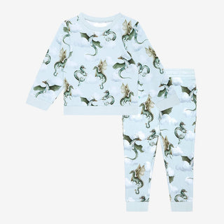 Long Sleeve Sweatshirt & Jogger Set, Percy (Dragons) Baby & Toddler Outfits