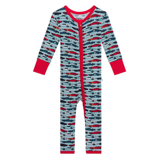 Posh Peanut Convertible Footie Romper - Miles | Baby Riddle