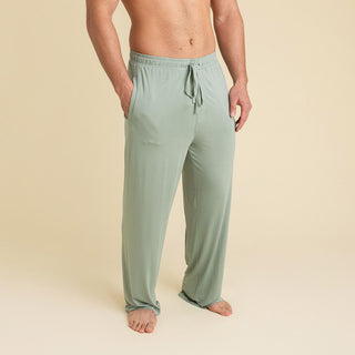 Posh Peanut Men's Relaxed Lounge Pants - Soft Jade | Baby Riddle