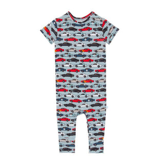 Posh Peanut Short Sleeve Romper for Boys - Miles