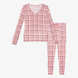 Posh Peanut Womens Long Sleeve Pajama Set - Stephanie | These Sleepies provide comfort and delightful designs for joyful bedtimes.