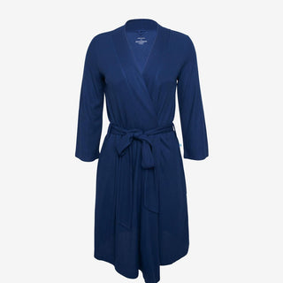 Women's Bamboo Maternity Robe with Pockets - Agate Waffle Robes