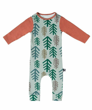 Infant Rag Romper - Simple Trees Baby One-Pieces