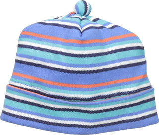 Boy's Beanie Hat - Periwinkle Multi-Stripe Baby & Toddler Hats