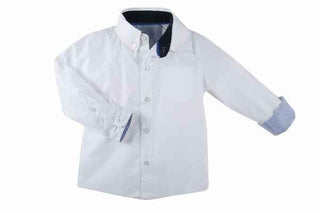 White Classic Oxford Shirt Baby & Toddler Tops