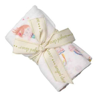 Bamboo Muslin Swaddle Blanket, Mermaid Swaddling Blankets