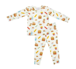 Lounge Wear Pajama Set - Burger Joint Baby & Toddler Sleepwear