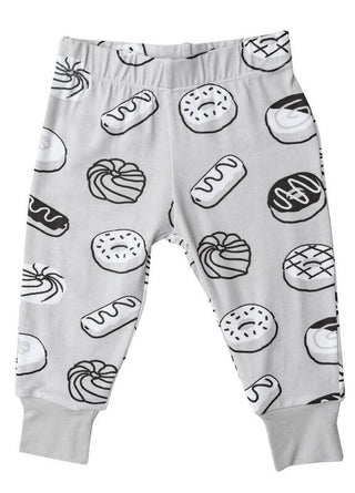 Short Sleeve Lounge Wear Pajama Set - Donuts Baby & Toddler Sleepwear