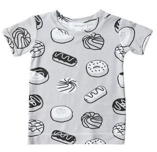 Short Sleeve Lounge Wear Pajama Set - Donuts Baby & Toddler Sleepwear