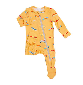 Skateboard Zipper Footie Baby & Toddler Sleepwear