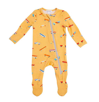 Skateboard Zipper Footie Baby & Toddler Sleepwear