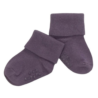 Babysoy Baby Solid Socks - Eggplant