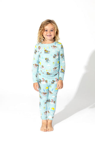 Bamboo Long Sleeve Pajama Set - PAW Patrol Winter Baby & Toddler Sleepwear