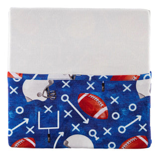 Bamboo Baby Nursery Blanket - Troy (Football) Swaddling & Receiving Blankets