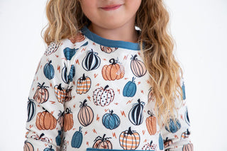 Bamboo Pocket Crewneck Sweatshirt - Levi (Pumpkins) Baby & Toddler Tops